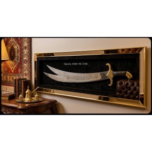 Zülfikar Tablo Kılıcı Özel Boy  (1,85 mt x 55 cm)