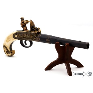 Rusya Çakmaklı Dekoratif Tabanca 18.yy