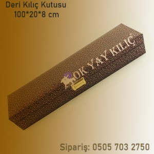 Deri Kılıç Kutusu (Özel Tasarım)