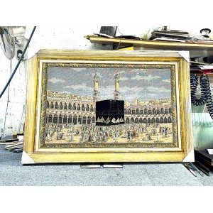 Yeni Kabe Goblen Tablo -  A Gold Çerçeveli 85*126 