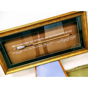 Göktürk Ok'lu Hediyelik  Tablo