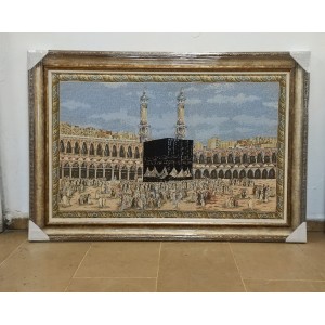 Yeni Model Kabe-i Muazzama Goblen Tablo (85*122cm)