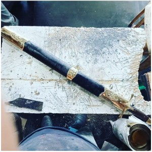 Davut AS. Kınlı Replika Kılıcı