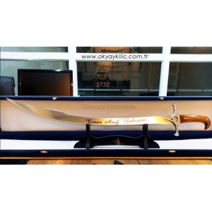 Dekoratif Osmanlı Yalmanlı Türk Kılıcı