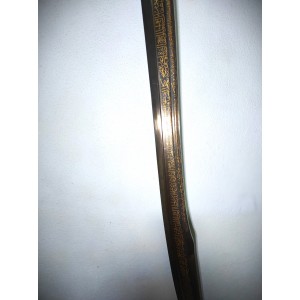 Fatih Sultan Mehmet'in Altın İşlemeli Koleksiyonluk Tören Kılıcı