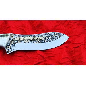Koleksiyon 'luk İsme Özel Gravür İşleme Nesmuk Bıçak (RTE Bıçağı)