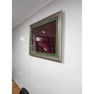 Kemanger Lüks Ok ve  Yay Hediyelik Tablo  90*120 cm