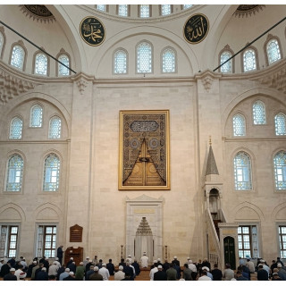 İhtişamlı 'Kabe Kapısı Temalı' Dini Büyük Boy Lüks Tablo