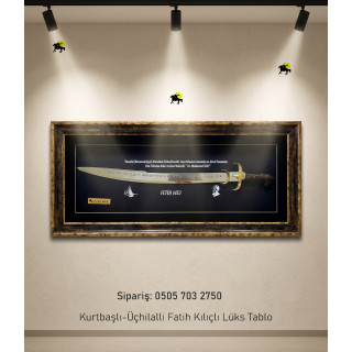 Fetih 1453 Üçhilal Kılıçlı Tablo