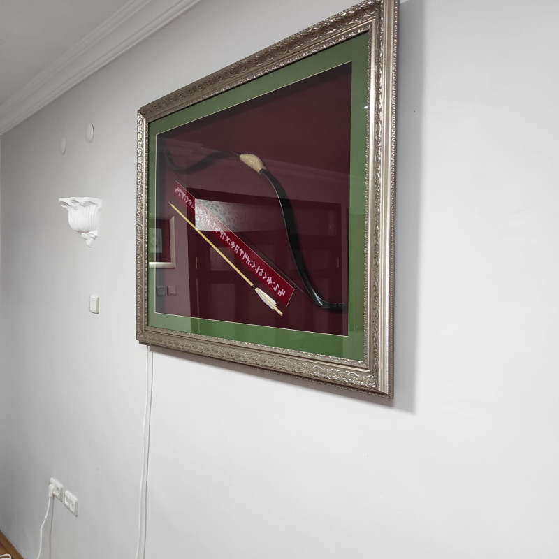 Kemanger Lüks Ok ve  Yay Hediyelik Tablo  90*120 cm