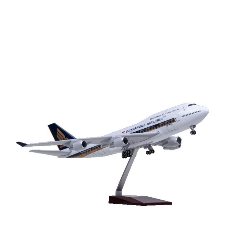 SingaPore B747 Uçak Maketi