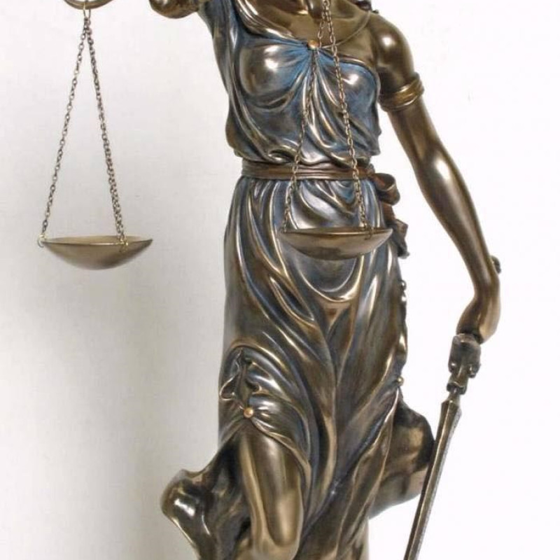Themis Adalet Heykeli (73cm)